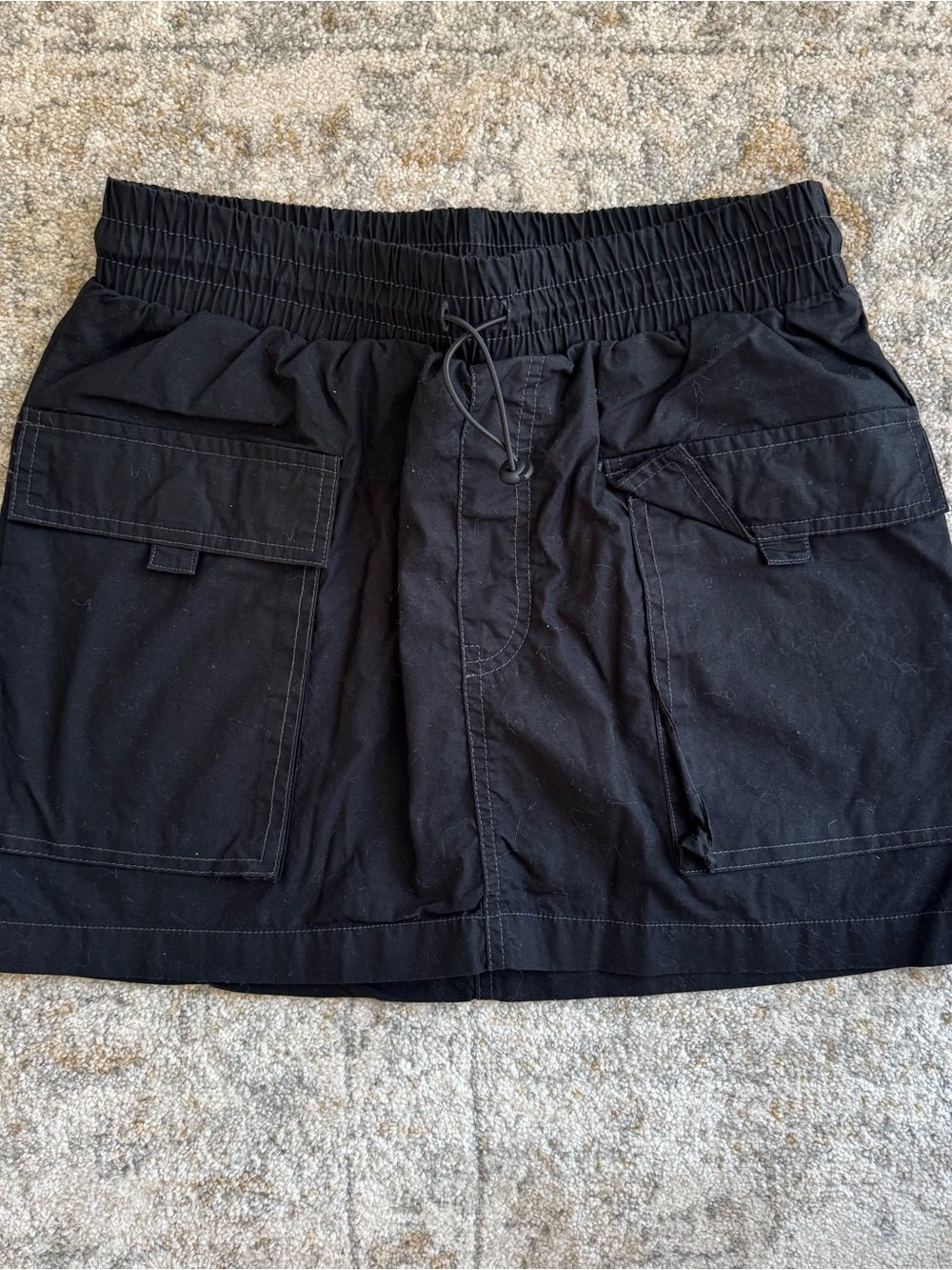 Target Black Cargo Skirt